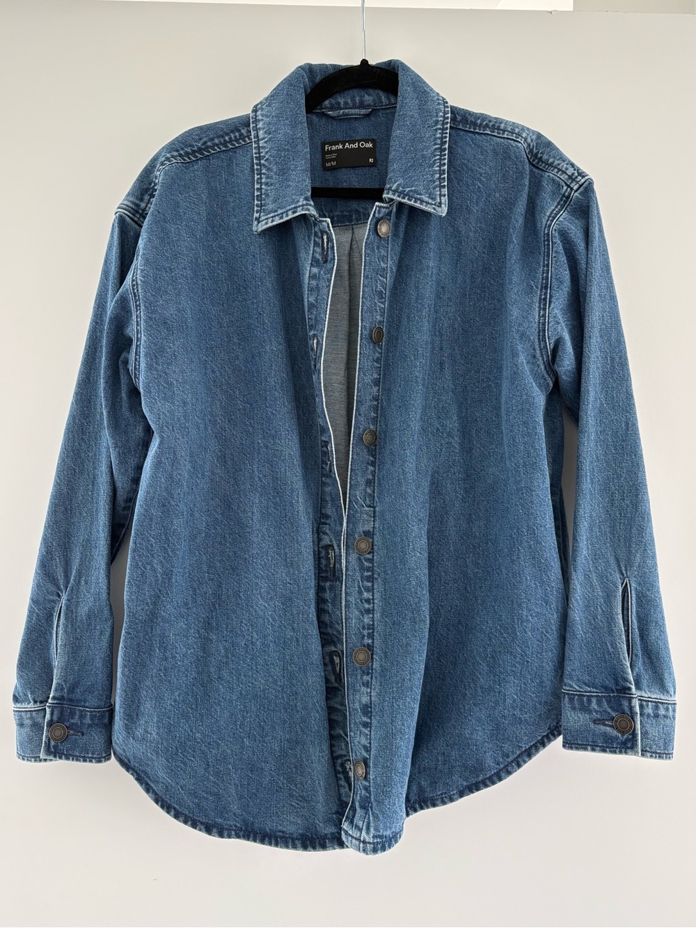 Frank and Oak denim shirt M
